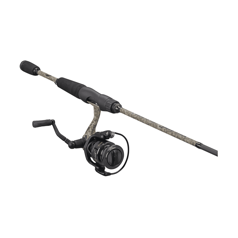 Lew's American Hero Camo 400 6.2:1 7'-2pc Med Spinning Combo IM7