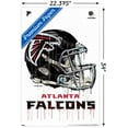thumbnail image 3 of NFL Atlanta Falcons - Drip Helmet 20 Wall Poster, 22.375" x 34", 3 of 3