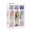 White, variant on Advwin 3-Section Classroom Coat Locker with 6 Cubbies, 6 Hooks & Acrylic Mirror, Kindergarten Wooden Lockers with Raised Edges for Home, School, Nursery, Daycare