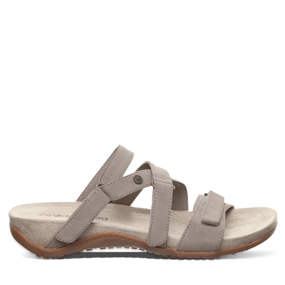 BEARPAW Women's Acacia Stone Size 7 | Women's Sandal | Women's Shoe | Comfortable & Lightweight