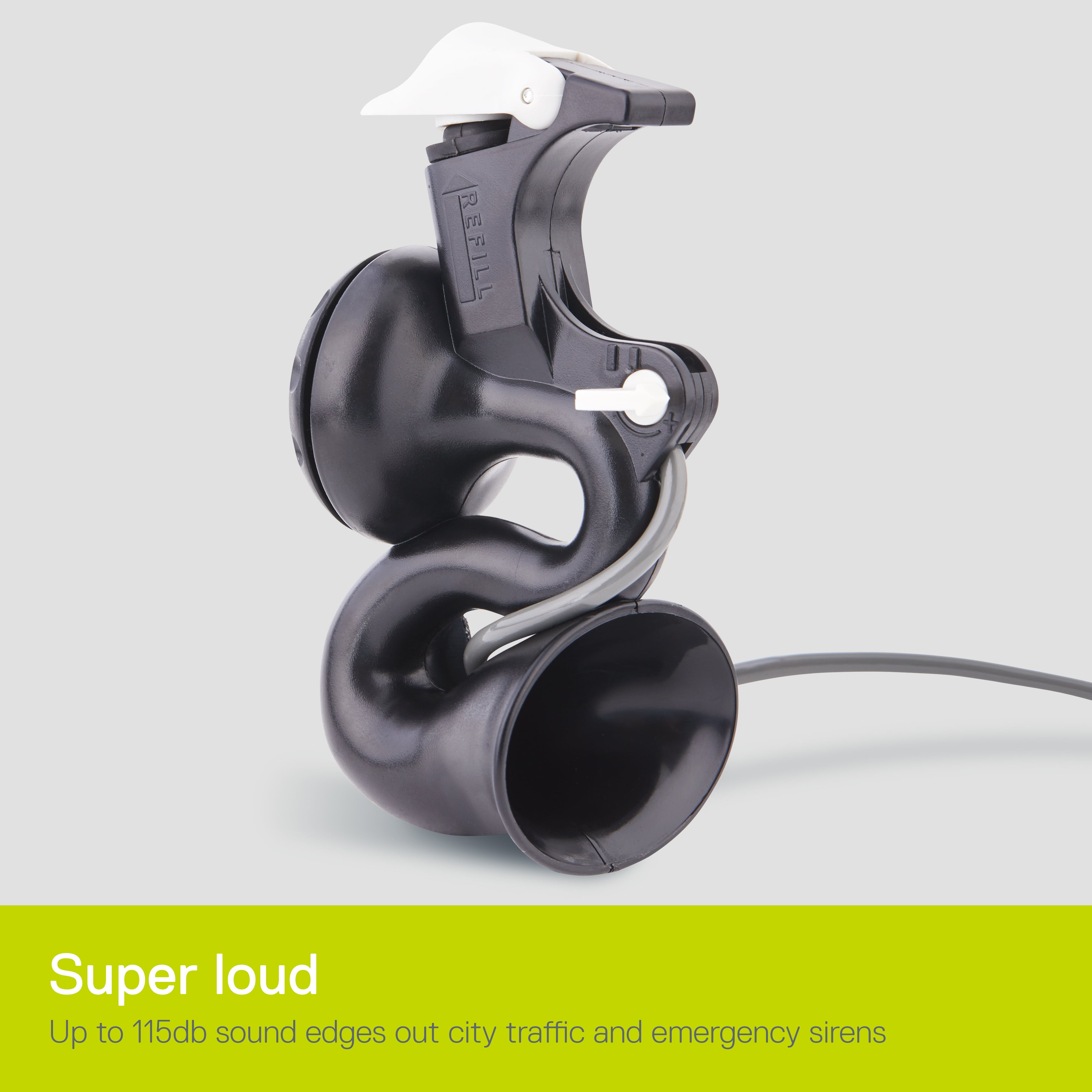 Delta Cycle Airzound Loud Horn Rechargeable Weatherproof Bell