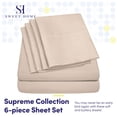 thumbnail image 2 of Sábanas Sweet Home Collection 1500 Supreme Cal King, 2 of 7