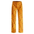 thumbnail image 7 of Garbnen Halloween Pajama Pants Pumpkins Print Womens Lounge Pants Soft Cute Elastic Waist Fall Winter Wide Leg Sleep Pants Women XL, 7 of 7