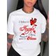 thumbnail image 1 of 1pc Angel Believer Red Cardinal Bird Print T-Shirt, Women'S Casual Crew Neck Short Sleeve Top, Medium Stretch Polyester Knit, Fashionable All-Season Tee, 1 of 6