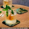 thumbnail image 3 of 3drose, Painting of New Orleans Just Before Mardi Gras, Set of 4 Coasters - Soft, 3 of 7
