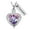 Customize, variant on Angel Wing & Heart Cremation Jewelry for Ashes Pendant - Crystal Heart Urn Necklace with Mini Keepsake Urn Memorial Ash Jewelry
