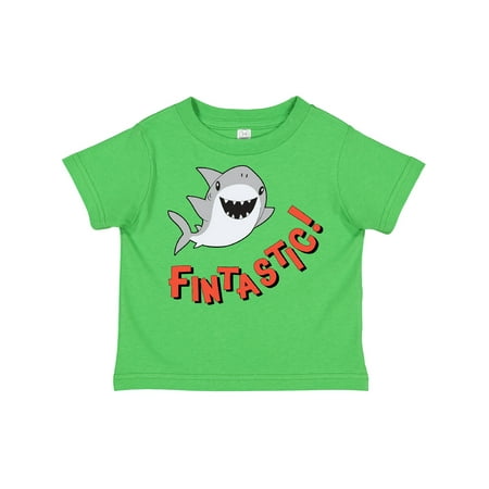 

Inktastic Fintastic! Cute Shark Gift Toddler Boy or Toddler Girl T-Shirt