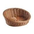 thumbnail image 5 of deevoka Imitation Rattan Basket Decor Bread Basket for Living Room Table Dining Room S S, 5 of 9