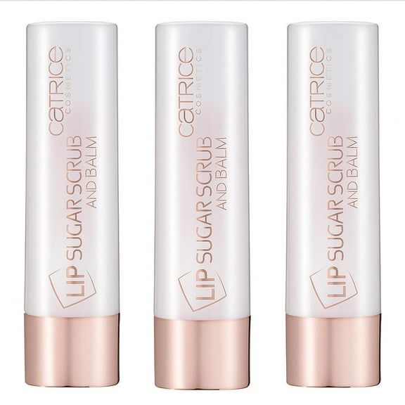 3x Catrice Scrub and Lip Balm 010 Sugar Kiss  Exfoliate & Moisturize Lips
