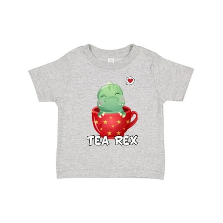 

Inktastic Tea Rex Gift Toddler Boy or Toddler Girl T-Shirt