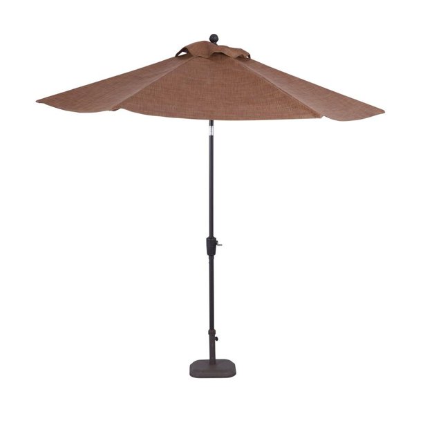 Hampton Bay Niles Park 9 Ft Patio Umbrella Azb00205k27 Walmart Com Walmart Com