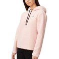 thumbnail image 3 of Fila Womens Josephine Sherpa Crop Super Soft Hoodie Pullover Pink XL, 3 of 3