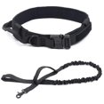thumbnail image 1 of Tactical Dog Collar Pet Collar Traction Rope For Large Medium Dog Military Dog Training Dog Tactical Collar Black(M), 1 of 5