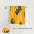 thumbnail image 2 of Bath Towel Single-Sided Printed Highly Absorbent Soft Quick Towel for Bathroom Spa Gym & Sports Flying Kitten Seamless, 2 of 5