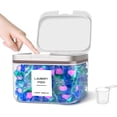 thumbnail image 1 of WWS-94oz /2.8L Laundry Pods Container for Room Organization, Pod Up Holder for Laundry with 30 Labels and scoop, Detergent Powder Container, Dryer Sheet Holder, 1 of 4