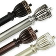 thumbnail image 2 of InStyleDesign  Risler 1 inch Diameter Adjustable Curtain Rod, 2 of 5