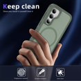thumbnail image 3 of Decase Magnetic case for Samsung Galaxy S23 FE Case,Built-in Kickstand,Compatible with Mag-Safe, Dual-Layer Protection Military Grade Protective Phone Case for Samsung Galaxy S23 FE,Green, 3 of 7