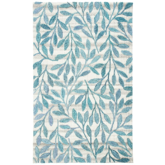 SAFAVIEH Southampton Angel Floral Area Rug, Blue, 4' x 6'