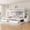 White, variant on Newest Triple Bunk Bed (Twin over Twin & Twin) with Drawers and Storage Staircase, Modern Pine Wood, Gray