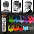 Professional 10pcs Colorful Hair Clipper Guards Set Hair Cutting and