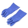 thumbnail image 2 of Pvc Gloves Safety Mitten Hand Wear Protective Gloves PVC Gloves Double Layer Thicken For Spray Plated Fishing Print Assembly Gardening CleaningL, 2 of 8