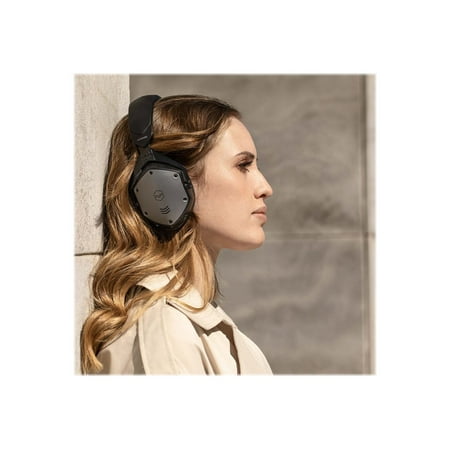 V-MODA - M-200 ANC Wireless Noise Cancelling Over-the-Ear Headphones - Black