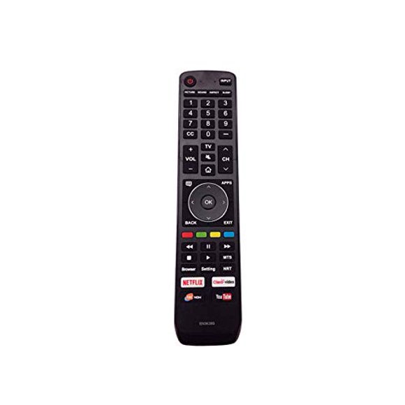 LC-RC1-16 Remote Control For Sharp TV – Fits LC-32LB480U, LC32LB480U, LC-50LB370 – Wireless