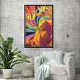 thumbnail image 2 of Janis Joplin Live In Concert Avalon Ballroom San Francisco Feb 17-18 1967 Music Art Print Poster, Multicolor,, 2 of 5