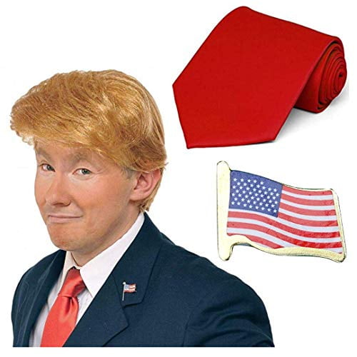 donald trump wig costume