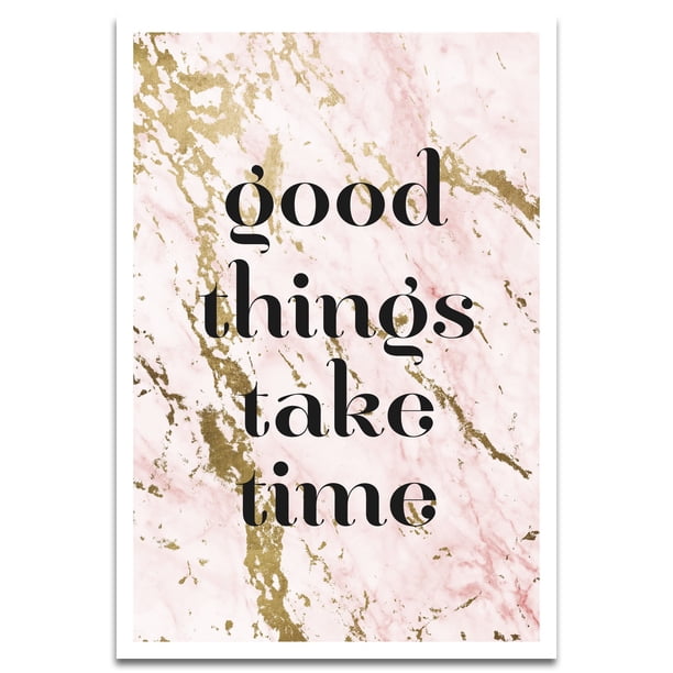 Visionary Prints 'Good Things Marble' | Inspirational ...
