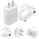 thumbnail image 4 of Cargador rápido para teléfono de 25 W, USB tipo C, bloque de carga con cable y enchufe estadounidense., 4 of 4