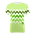 thumbnail image 4 of Wang6 Womens Short Sleeve St Patricks Day T-Shirt Plus Size Summer Irish Shamrock Printed Tops Causal Crew Neck Loose Saint Graphic Tees Shirts X_Mint Green M, 4 of 4