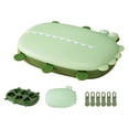 thumbnail image 1 of Tong Reusable Silicone Yogurt 6 Cavity 8 Cavity With Sticks And Leak Proof Base Dessert Making Kitchen With Non Stick For Party Silicone Tray Ice Cubes Quick And Easy Release, 1 of 3