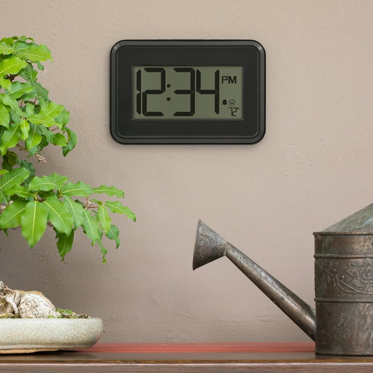 MainStays Basic Wall/Table Clock with Countdown Timer