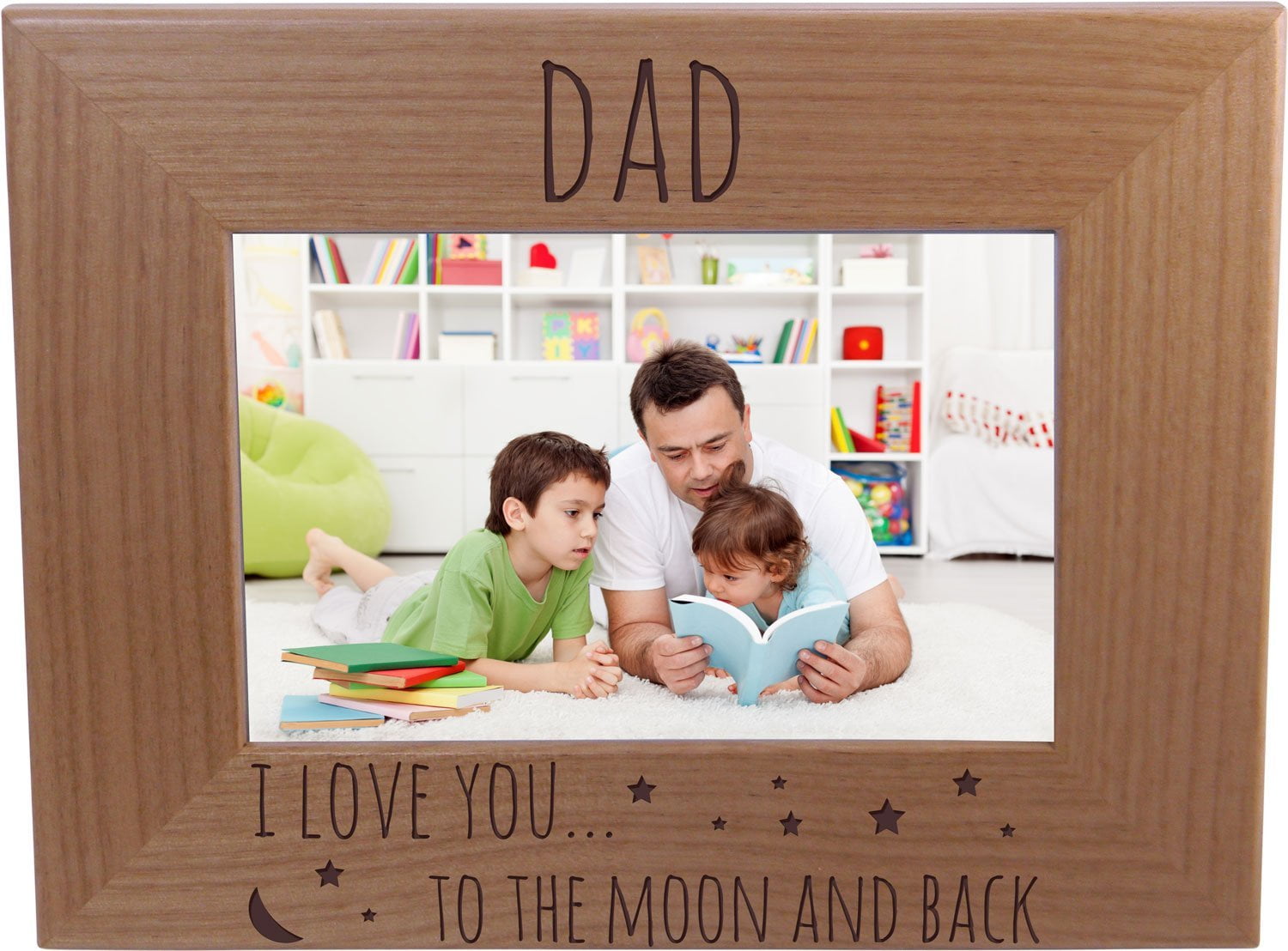 New Grandpa Newborn Details about   Best Dads Promoted to Gramps Engraved Wood Picture Frame 