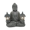 thumbnail image 3 of Fancyes Buddha Statue Religious Sculpture Collection Artwork Harz Figure Figure Handicrafts for Courtyard Women Mom Terrace Lighthouse, 3 of 8