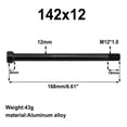 thumbnail image 1 of Bike Bicycle Thru Axle Lever 100/142/148x12mm For Boost BMC Cube For S-WORKS 142x12mm, 1 of 10