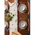 thumbnail image 5 of Table Runners 36 Inches Long Dress Scarves, Christmas Farmhouse Kitchen/Dining Table Runner, Short Coffee Tablerunners, Rustic Red Plaid Tree Xmas Snowman 13x36 Inch, 5 of 7