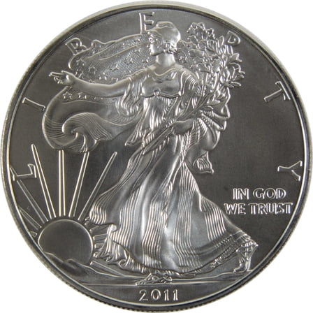 2011 American Silver Eagle Uncirculated Bullion $1 Coin