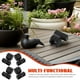 thumbnail image 3 of unbranded 4Ud Resistentes Para Caja De Planter Negro Ideal Para Jardín Y, 3 of 6