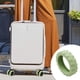 thumbnail image 1 of MTBLYS Fundas para ruedas de maleta | Fundas protectoras de silicona para ruedas de equipaje | Ajuste universal para ruedas de 16,93 a 21,65 pulgadas | Reducción de ruido | Resistente al desgaste, 1 of 6
