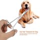 thumbnail image 1 of Pinzas de limpieza de punta curva, tijeras para el cuidado de mascotas, pinzas, pinzas para el pelo de las orejas, para perros y gatos de 5,5/4,9 pulgadas para pelo grande, 1 of 5