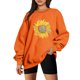 thumbnail image 1 of Gibobby Sudaderas con cremallera Suéter holgado de otoño e invierno para mujer, sin capucha con manga de hombro de Color sólido (Anaranjado, S), 1 of 4