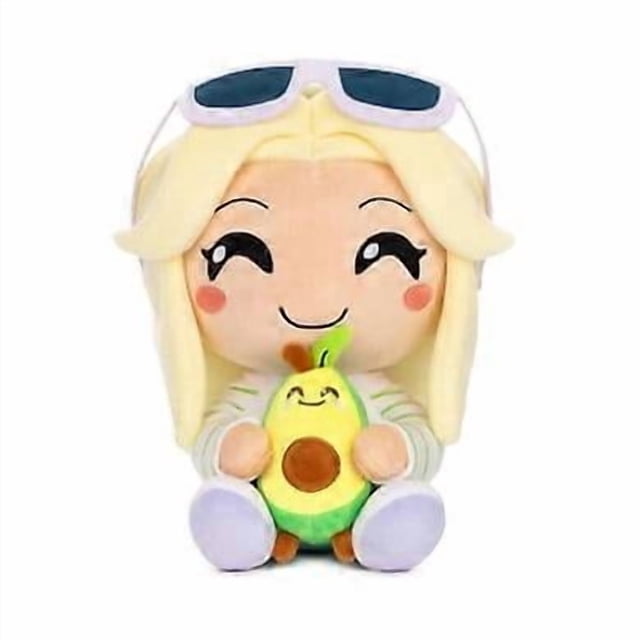 BOSCARE Avocado Playz Plush Toy, 10" Soft Cute Stuffed Doll, Huggable Music Playz Plush for Fans, Halloween Decoration Indoors