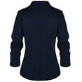 thumbnail image 4 of Baberdicy Cardigan Sweaters for Women Lightweight Women's Long Sleeved Formal Lapel Jacket Sport Jacket Studio Women's Womens Blazer Blue, 4 of 4