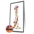thumbnail image 4 of Cuadros Decorativos Kit de pintura de diamante redondo para decoración del hogar y Wdftyju dormitorio cuadro de pared con diamantes de imitación personalizados 30x60cm 5D, 4 of 9