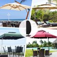 thumbnail image 2 of Uv Protected Outdoor Umbrella Covers, Heavy Duty Oxford Fabric for Ultimate Protection, Waterproof and Windproof Design for Reliable Security, 104.3 Inches, 2 of 6