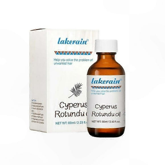 Pure Cyperus Rotundus Oil for Hair Removal - 60ml Natural Solution