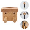 thumbnail image 1 of SEWCHICS Baseball Bat Display Wall Mount Wooden 2Pcs for Baseball Enthusiasts, 1 of 8