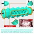 thumbnail image 3 of // Pet Double Sucker Serrated Molar Stick Toy Multifunction Interactive Pet Aggressive Chewers Rope Toothbrush Molar Bite Squeaky Toys Stick, 3 of 12